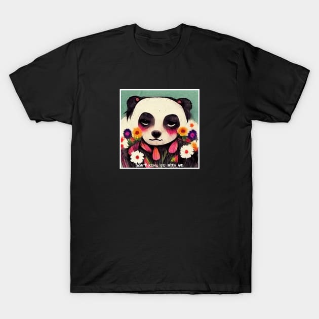 panda bear T-Shirt by ElArrogante